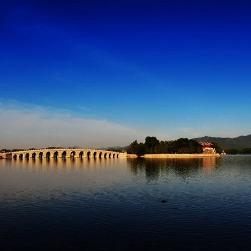 Summer Palace seventeen hole bridge
