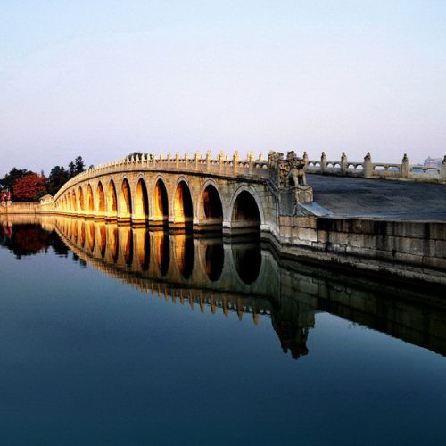 Summer Palace seventeen hole bridge